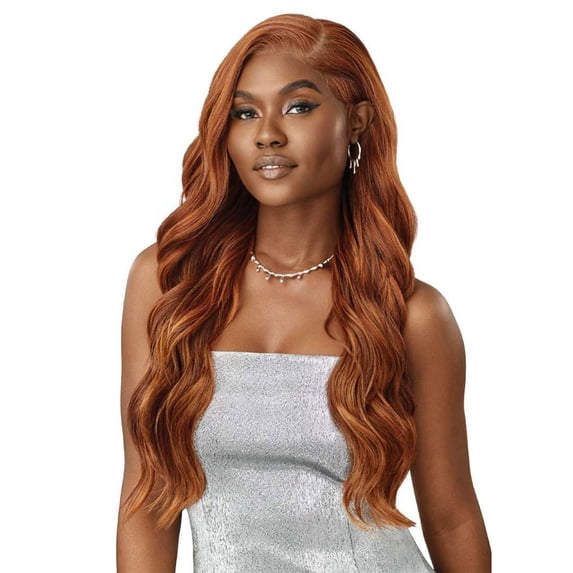 Outre Melted Hairline Swirlista Swirl 102 Lace Wig Lace Wigs / Color: 2 - DARK BROWN