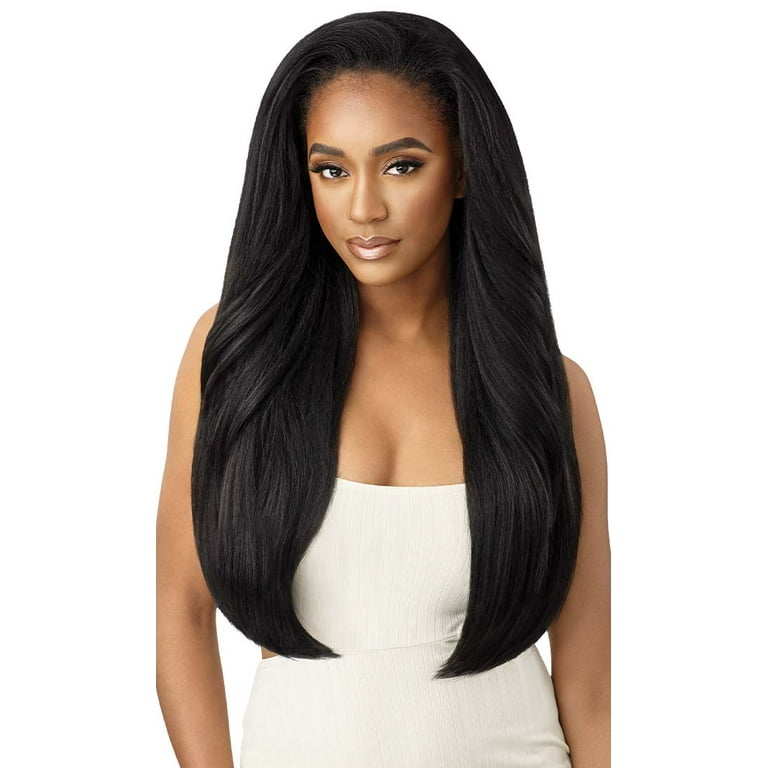 Outre Synthetic Quick Weave Wig Neesha H303 Color DR RED VELVET