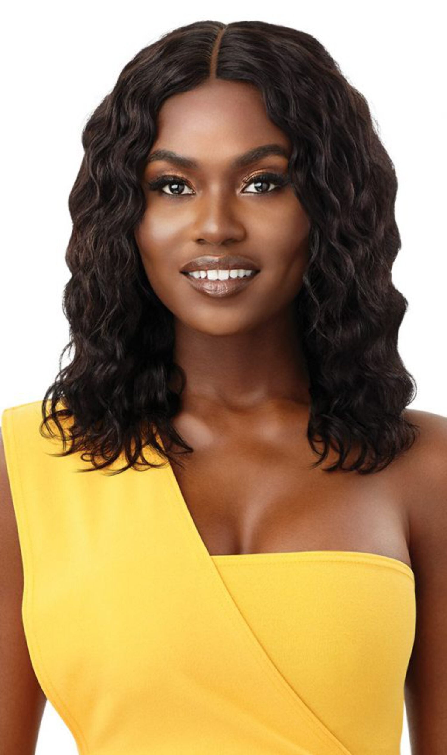 Outre The Daily Wig Wet & Wavy 100% Human Hair Wig - Natural Wave 16"