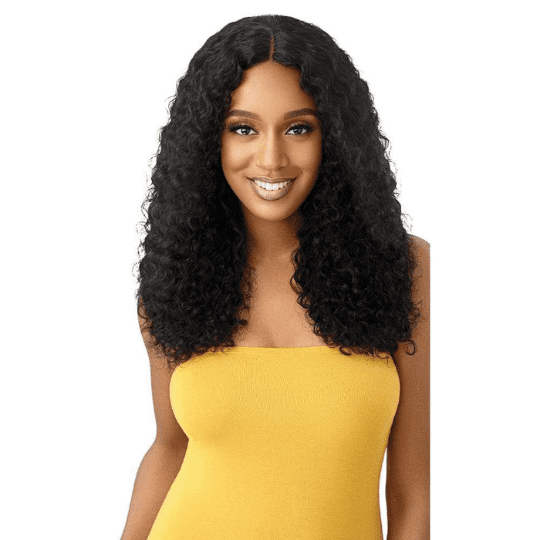 Outre The Daily Wig Wet & Wavy 100% Human Hair Wig - Natural Deep 22"