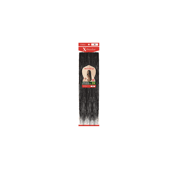 Outre Twisted Up Original Box Braid 24" (Color#Dragon Fruit)