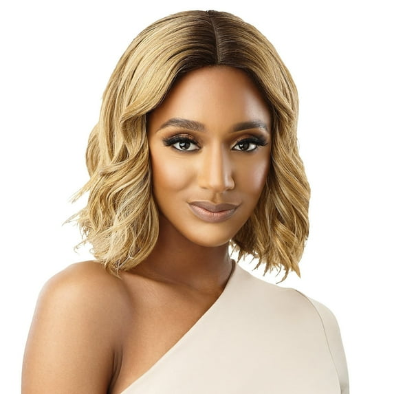 Outre Wigpop Synthetic Full Wig - YADIRA (DR4/GOLDEN HONEY BLONDE)