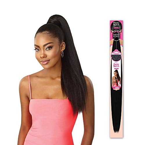 Outre Wrap Ponytail Pretty Quick Kinky Straight 24" (613L)