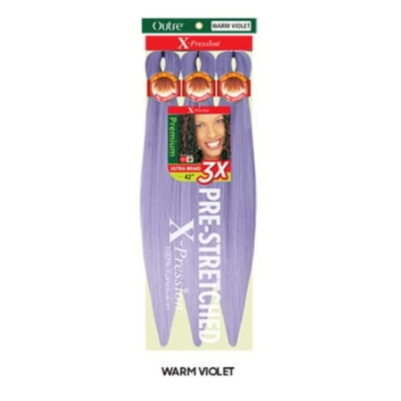 OUTRE - X-PRESSION PRE-STRETCHED BRAID 3X 52" (FINISHED: 26")