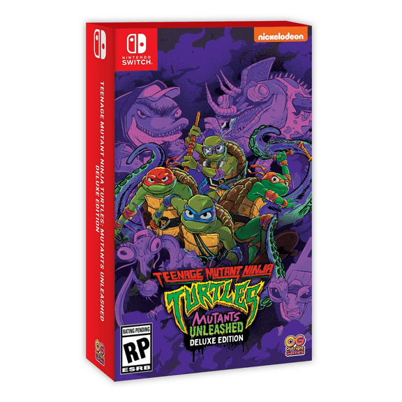 (Open Box) Teenage Mutant Ninja Turtles: Mutants Unleashed Deluxe Edition - Nintendo Switch