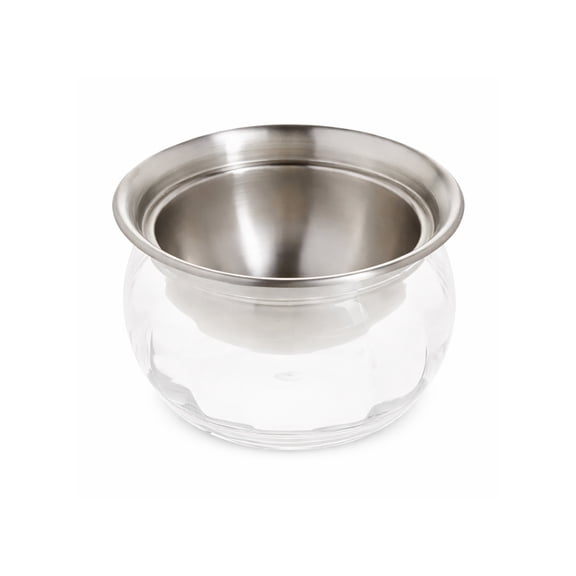 Outset Chilled Nesting Dip Bowl, 16oz Serving Bowl With Nesting Ice Tray