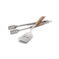 thumbnail image 1 of Outset Jackson Acacia Wood Grill Spatula & Locking Tongs Set, 1 of 2