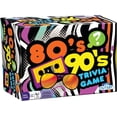 thumbnail image 1 of 80's 90's Trivia - Includes 220 Cards with Over 1200 Fun Questions and Answers - Ages 12+, 1 of 5