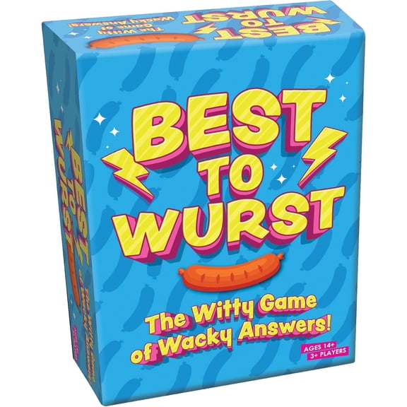 Best to Wurst - The Witty Game of Wacky Answers! for 3 or More Players Ages 14 and up