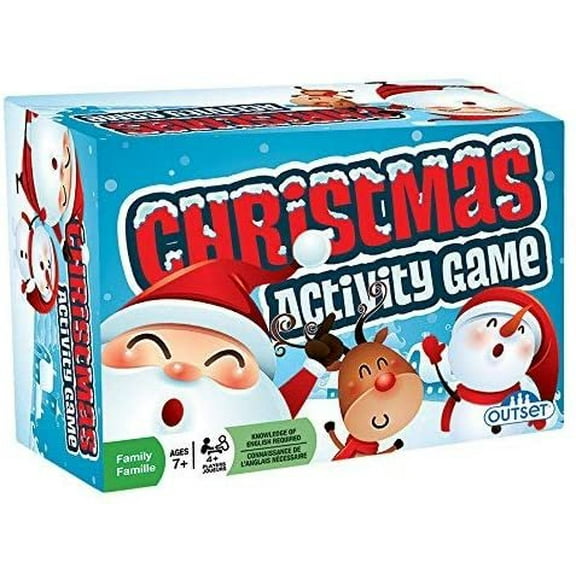 Christmas Activity Game - Includes 220 Cards in 7 Different Categories of Exciting Family Games - The Holidays Just Got Even More Fun - Ages 7+