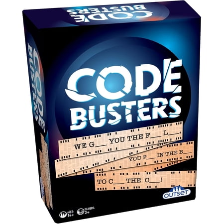 Code Busters Card Game - for 3 or More Players Ages 14 and up