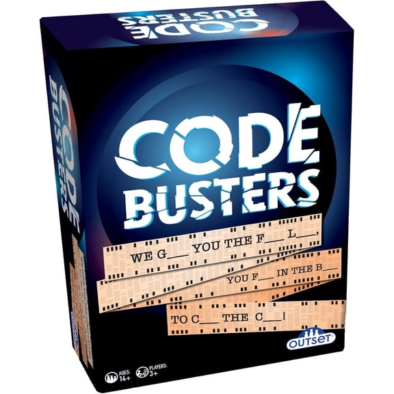 Code Busters Card Game - for 3 or More Players Ages 14 and up