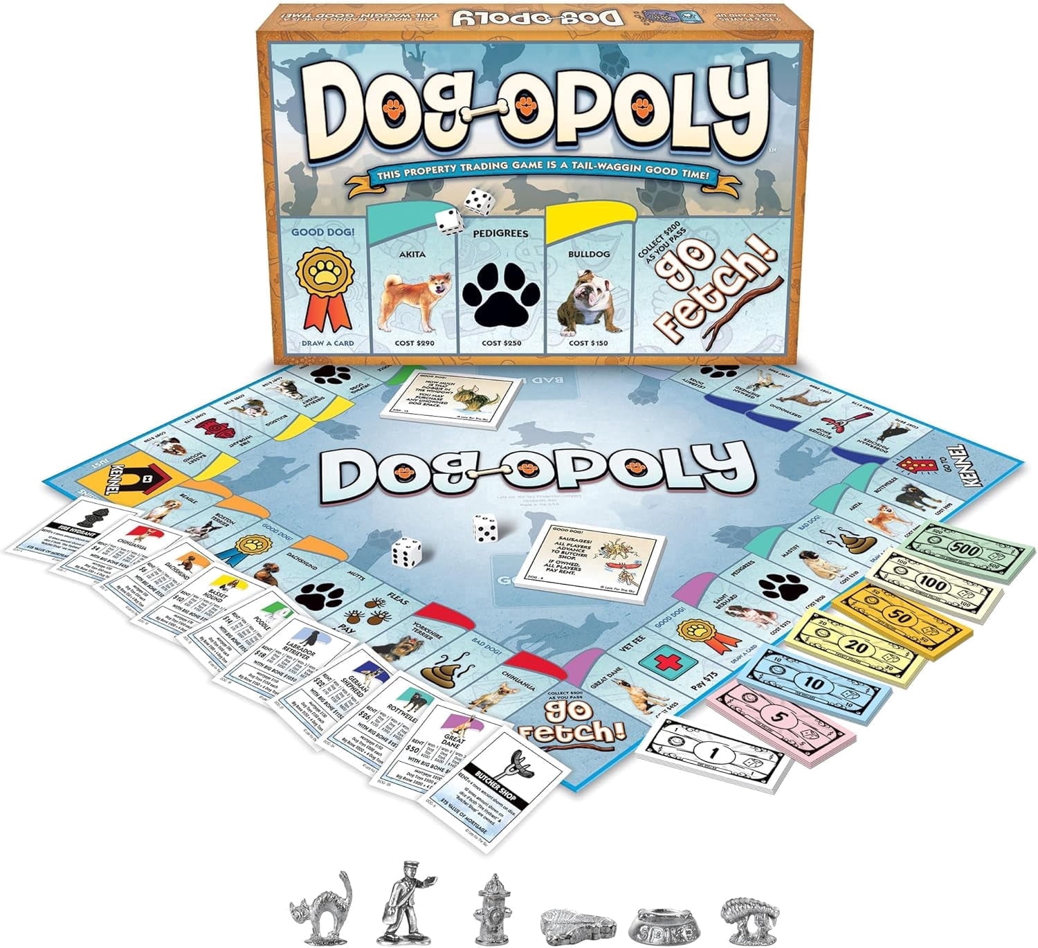 Outset Media Dog-Opoly Board Game