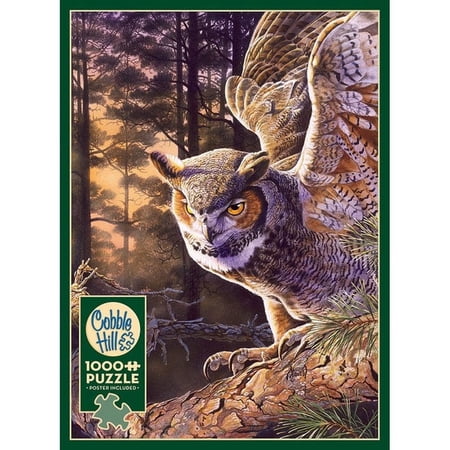 Cobble Hill 1000 Piece Puzzle - Evening Hunter - Sample Poster Included