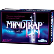 Outset Media MindTrap Classic Edition Brain Teaser Trivia Game, 220 Cards, 1.02 lb, 2+ Players, Ages 12+
