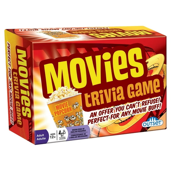 Outset Media Movies Trivia Game, Tweens 12+ Years