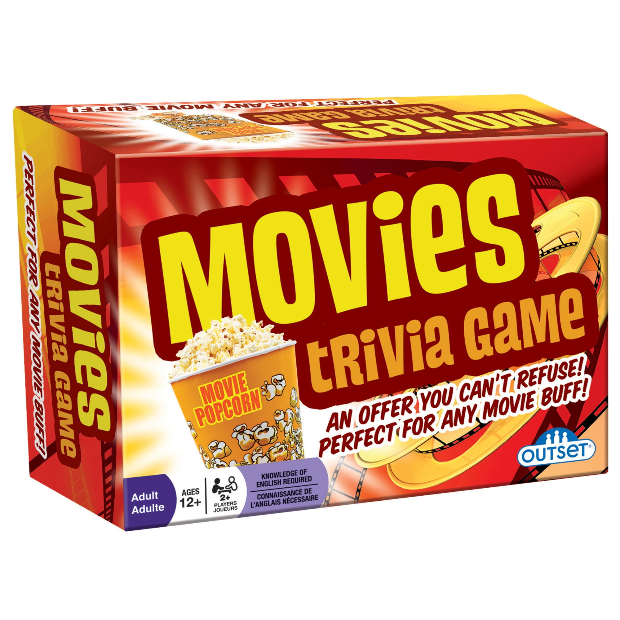 Outset Media Movies Trivia Game, Tweens 12+ Years