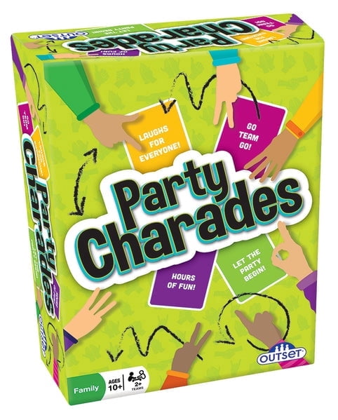 Party Charades Game – Contains 550 charades – Great Family Game for 2 or More Players Ages 10 and up
