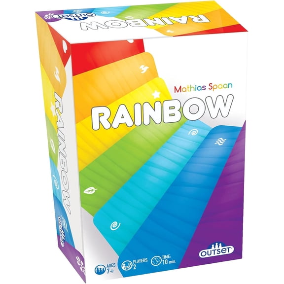 Rainbow - A Strategic Two Player Game - Be The First to Create 6-Card Rainbow Sets - Ages 7 and up