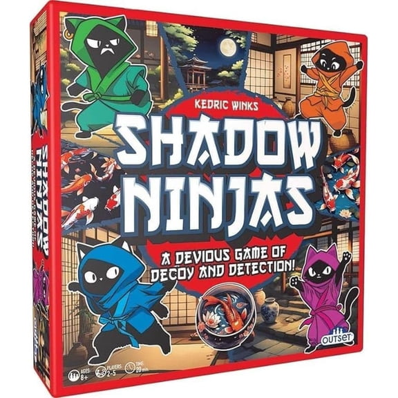 Outset Media Shadow Ninjas Board Game