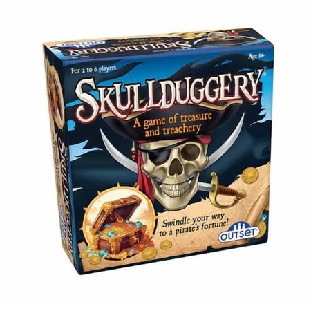 Skullduggery - A Game of Treasure and Treachery - for 2 to 6 Players Ages 8 and up