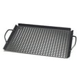 thumbnail image 1 of Outset Non-Stick Grill Grid with Handles, Carbon Steel, 11" x 14" x 2", 1 of 6