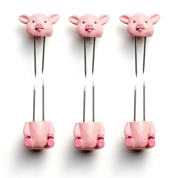 Outset Piglets Corn Holders, Set of 4 Pairs, 1” x 2.5” x 1”