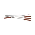 thumbnail image 1 of Outset Rosewood Collection Barbecue Skewers, Stainless Steel, Set of 4, 1 of 7