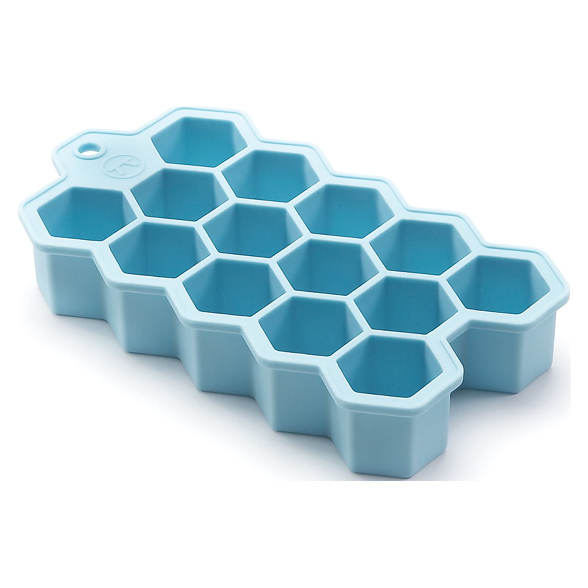 Dropship 1pc; Hexagon Round Ice Cube Tray With Lid; Mini Circle