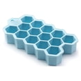 thumbnail image 1 of Outset Silicone Hexagon Ice Cube Tray, Large Cubes, 1 of 2