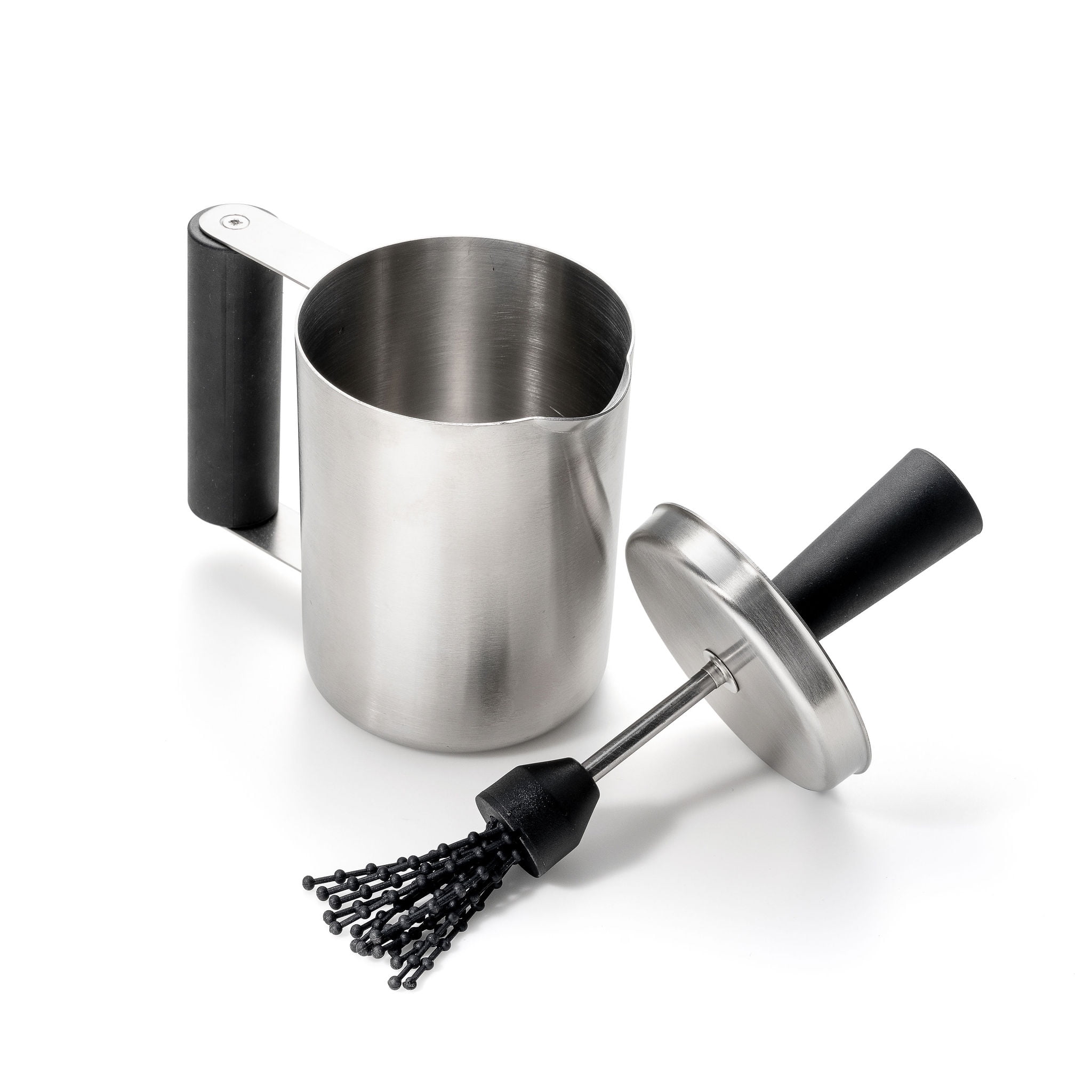 Stainless Steel Basting Pot with Silicone Brush and Airtight Lid
