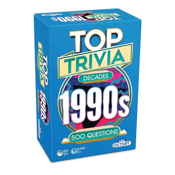Outset - Top Trivia Decades: 1990's, 500 Questions