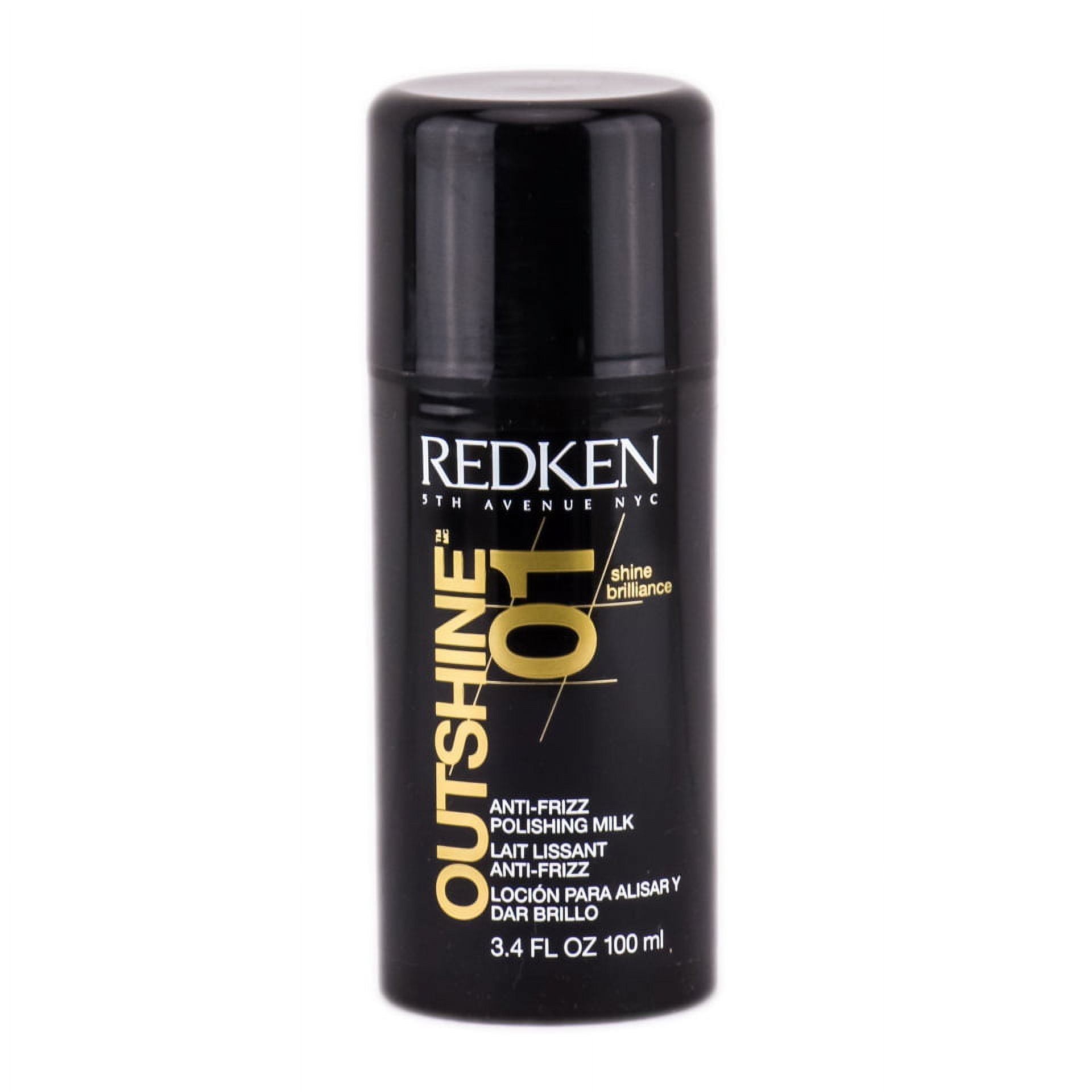 Redken Outshine 01 Anti-Frizz Polishing Milk - 3.4 Oz Hair Shine