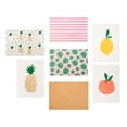 thumbnail image 1 of Outshine Fruit Blank Note Cards with Envelopes in Cute Storage Box - Set of 48 | 3.5" x 5" Bulk Blank Cards, 1 of 7