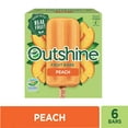 Outshine Peach Frozen Fruit Bars, 6 Count