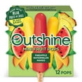 thumbnail image 1 of Outshine Pineapple, Watermelon, and Mango Mini Fruit Pops, Variety Pack, 12 Count, 1 of 14