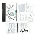 Outshine Premium Recipe Book Binder Set Farmhouse Recipe Binder 8