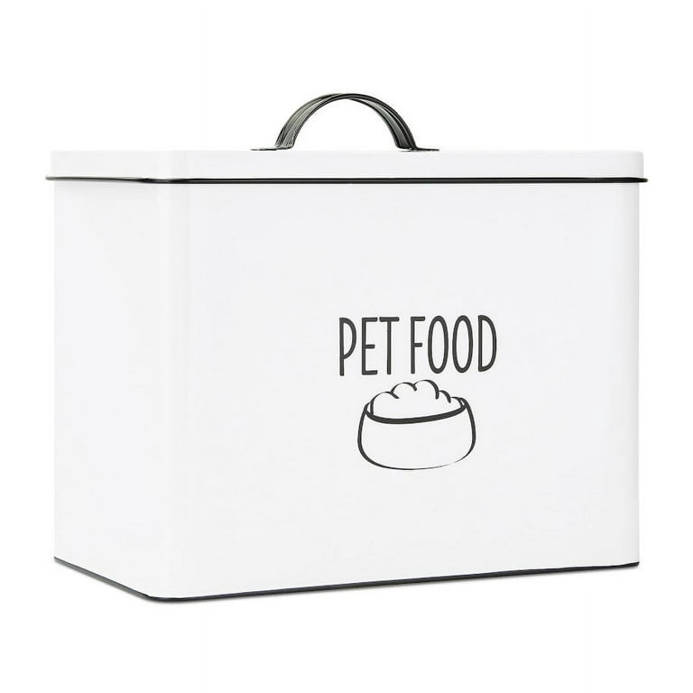 DIY Pet Food Storage Bin And Treat Containers