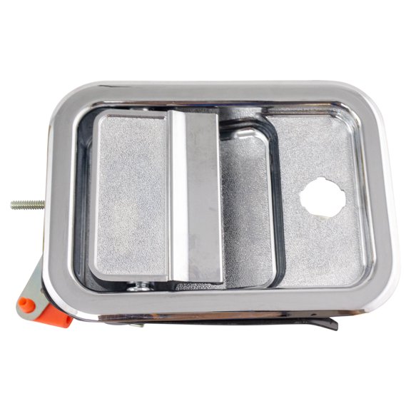 TRQ Front Right Exterior Door Handle Chrome Passenger Side Fits 2003-2007 Freightliner Classic 1995-1996 FLD112 1991-1996 FLD120