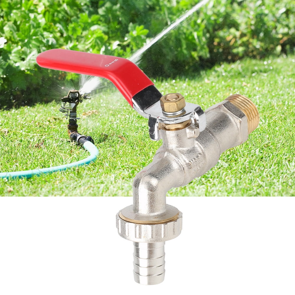 Outside Garden Tap, G1 / 2" Garden Faucet, External Threaded Lever