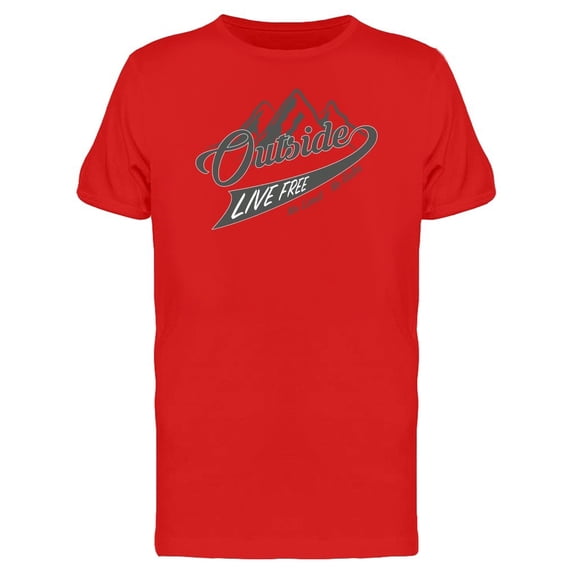 Outside Live Free No Limit Tee Men's -Image by Shutterstock