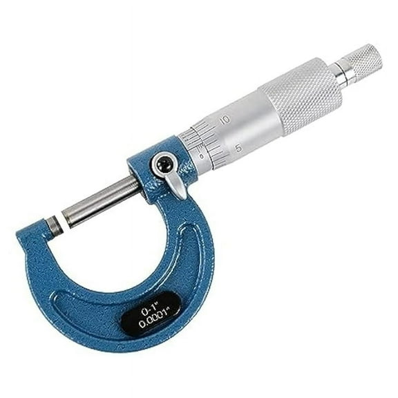Outside Micrometer,0-1Inch Machinist Micrometer, 0.0001In Graduation Micrometer Set, Micrometer Machinist Tool