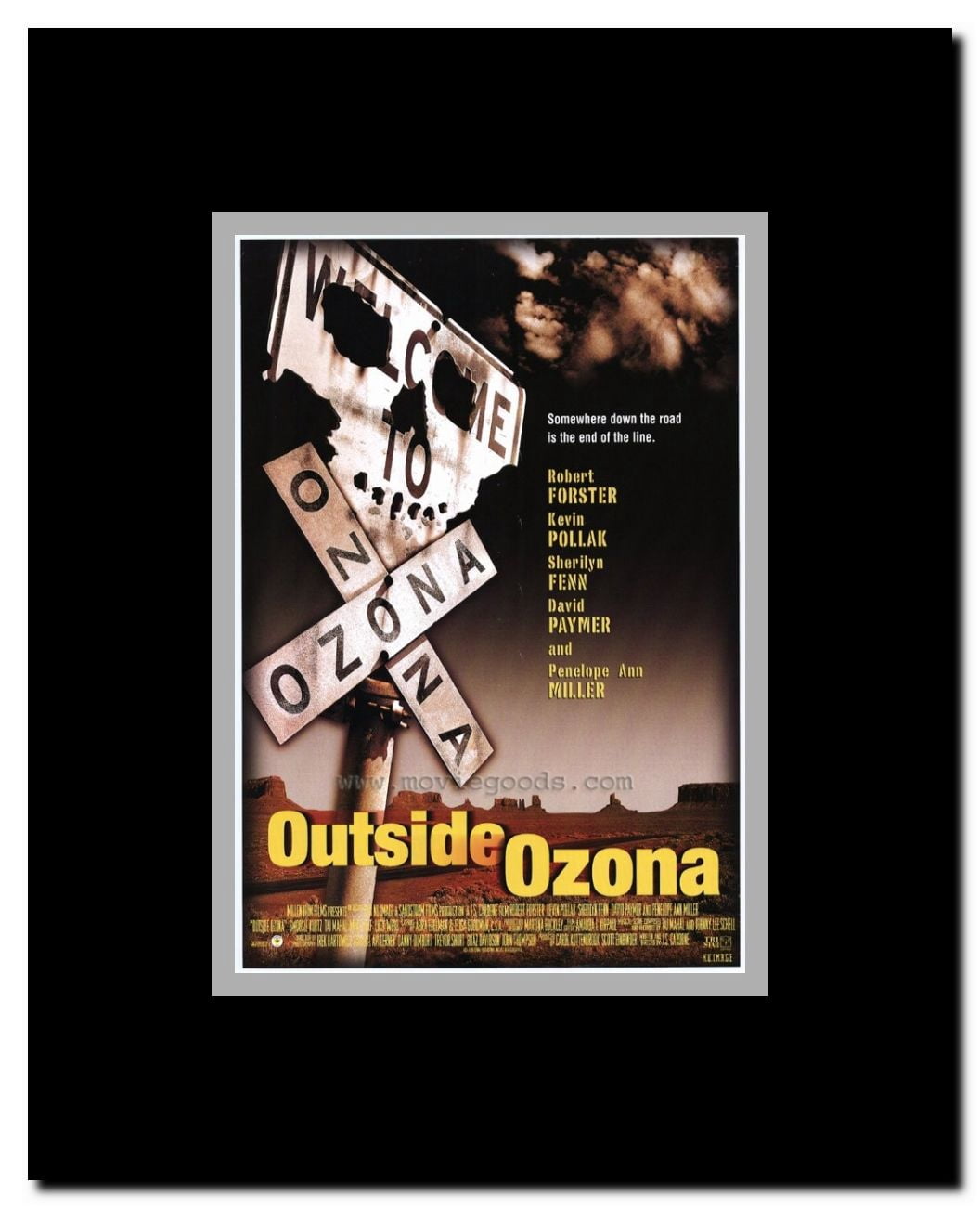 Outside Ozona Framed Movie Poster