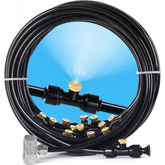 Outside Patio, Patio Misting System, Outdoor Misters for Patio Cooling, DIY Water Misters for Cooling Outdoor Garden Greenhouse
