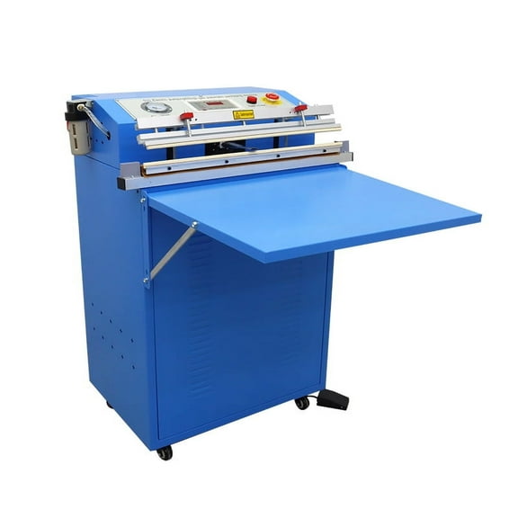 Outside Pumping Vacuum Sealer Automatic Vacuum Packaging Sealing Machine Digital Control 23.6inch Sealing Length 110V