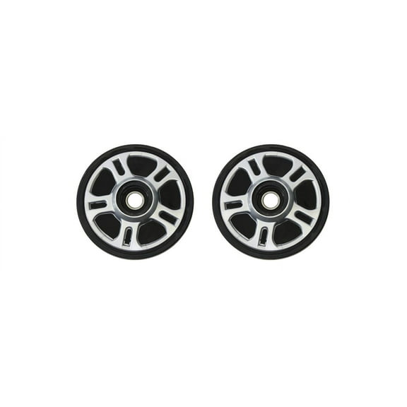 PDD Outside Rear Fire Red Idler Wheels Kit for Snowmobile ARCTIC CAT T660 Turbo/ST/LE 2004-2006