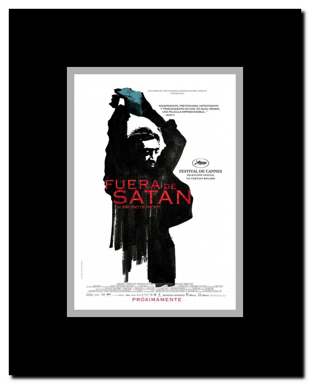 Outside Satan Framed Movie Poster