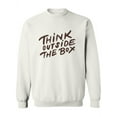 thumbnail image 1 of Outside The Box Design Sweatshirt Women -Image by Shutterstock, Female x-Large, 1 of 4