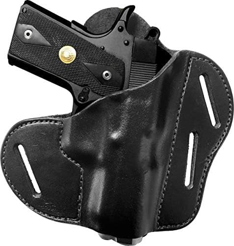 Outside Waistband (OWB) Leather Holster For Taurus G3 – Left Hand, 3-Slot Pancake