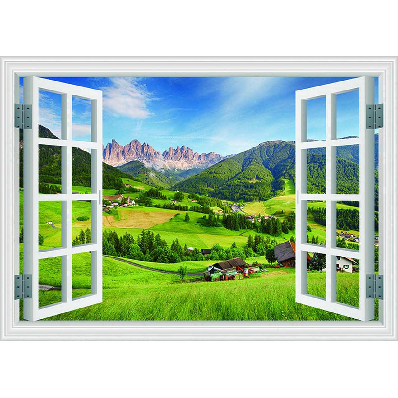 Outside Window Backdrop Outside The Window Natural Scenery Photography Background Indoor ...
